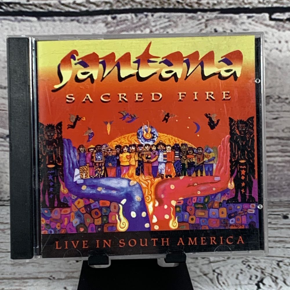 Santana - Sacred Fire Live in South‎ America [CD 1993 Club ] BMG Music